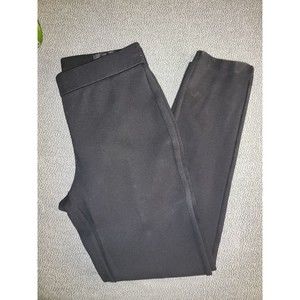 J. Crew Ponte Knit Exposed Zip Back Pixie Skinny Pants Black Size S 31090 B#5